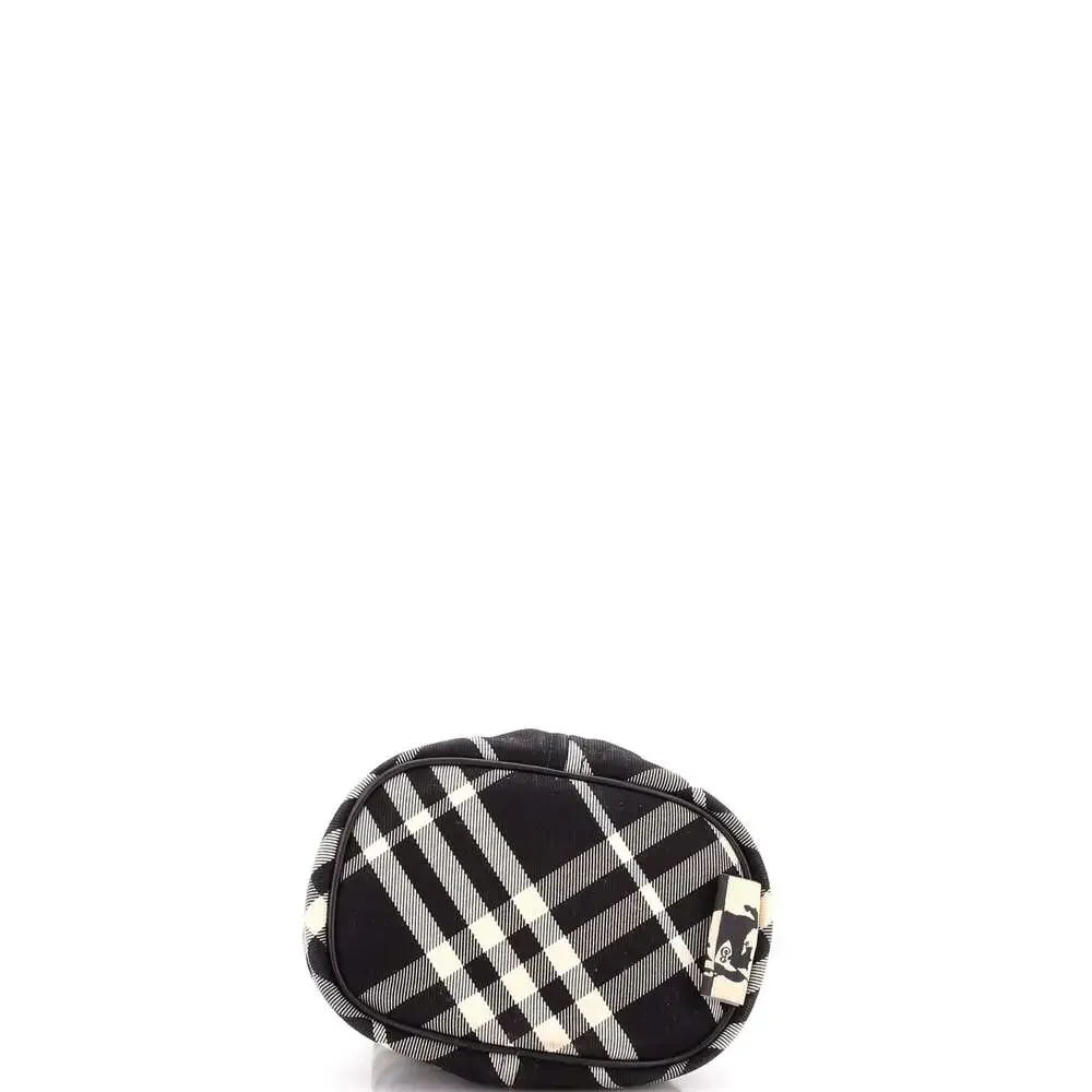 Burberry Wristlet Bucket Bag Check #235058B62B - Picture 4 of 6